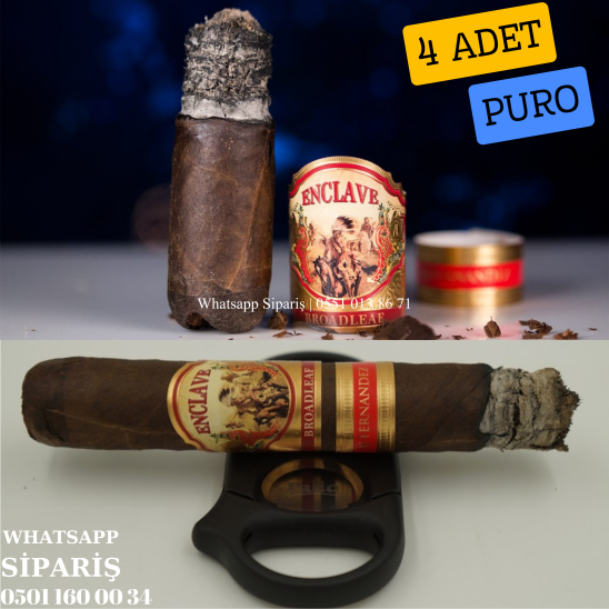 AJ Fernandez Enclave Broadleaf Toro 4'lü Puro Paket
