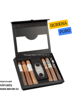 Gurkha Sampler Gift Pack 6'lı Puro Seti Kesicili