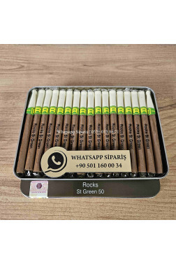 Rocks Short ST Green (Elma) Aroma Puro 50'li Adet