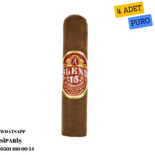 AJ Fernandez Blend 15 Short Robusto 4'lü Puro Paket