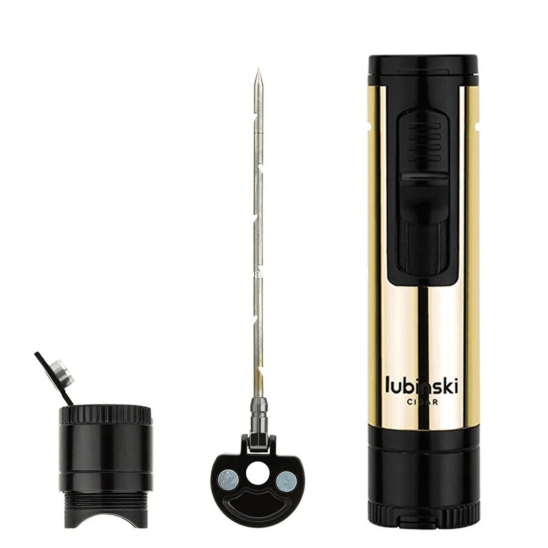 Lubinski 1li Torch Gold/Siyah Puro Çakmağı