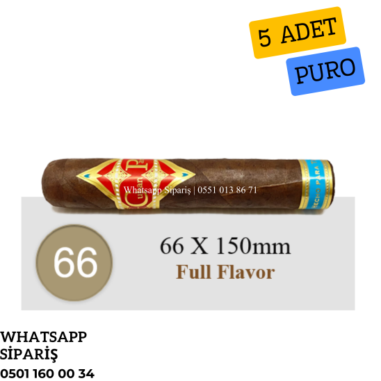 Cuban Parejo Habano Oscuro No5 - 5'li Puro Paket