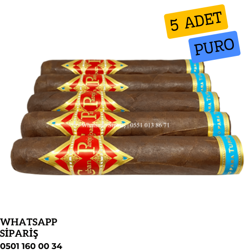 Cuban Parejo Habano Oscuro No5 - 5'li Puro Paket