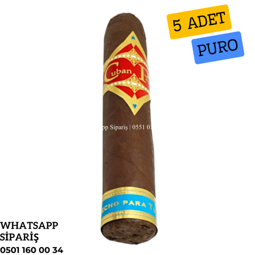 Cuban Parejo Habano Oscuro No4 - 5'li Puro Paket