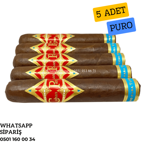 Cuban Parejo Habano Oscuro No4 - 5'li Puro Paket