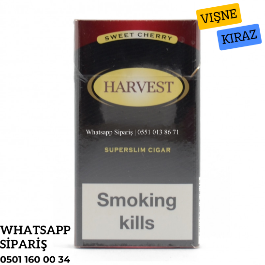 Harvest Sweet Cherry Filter Slim Sigara x10 Paket