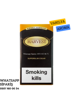 Harvest Sweet Vanilla Filter Slim Sigara x10 Paket