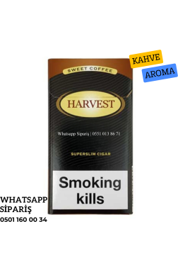 Harvest Sweet Coffee Süper Slim (Kahve) Sigara x10 Paket