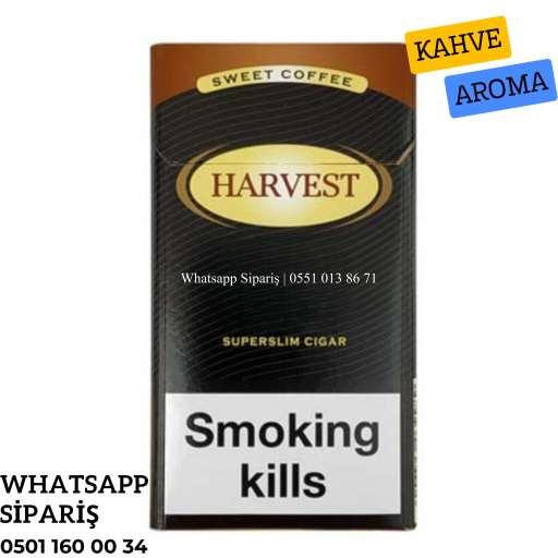 Harvest Sweet Coffee Süper Slim (Kahve) Sigara x10 Paket