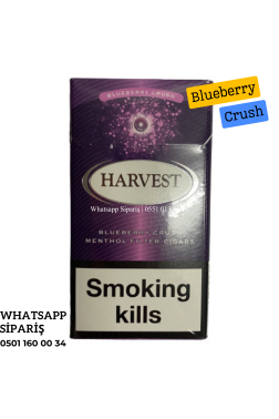 Harvest Blueberry Crush Filter Slim Sigara x10 Paket