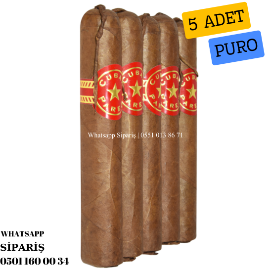 Cuban Parejo Serie Zafadores Lungos 5'li Puro Paket
