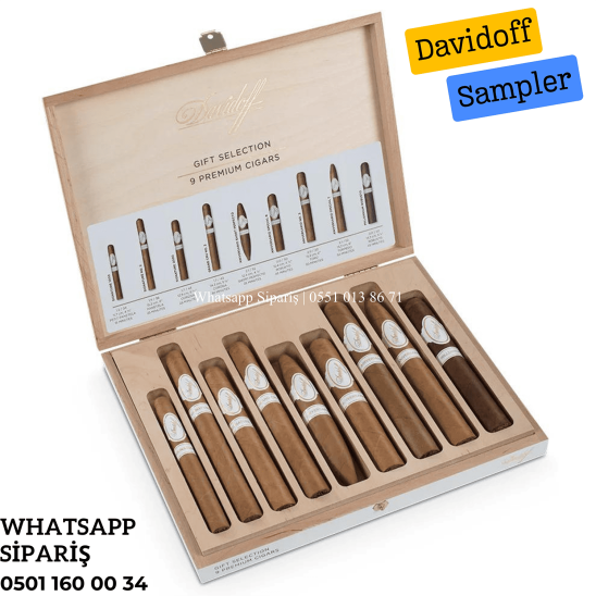 Davidoff Premium Selection Sampler 9'lu Puro Kutu
