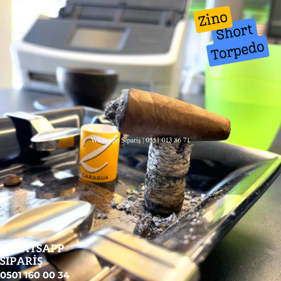 Zino Nicaragua Short Torpedo 4'lü Puro Taze Paket