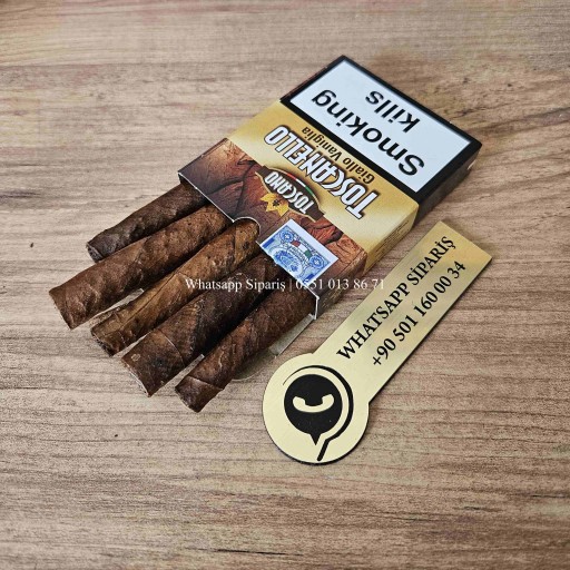 Toscanello Giallo Vaniglia - (Vanilya) Aromalı x10 Paket