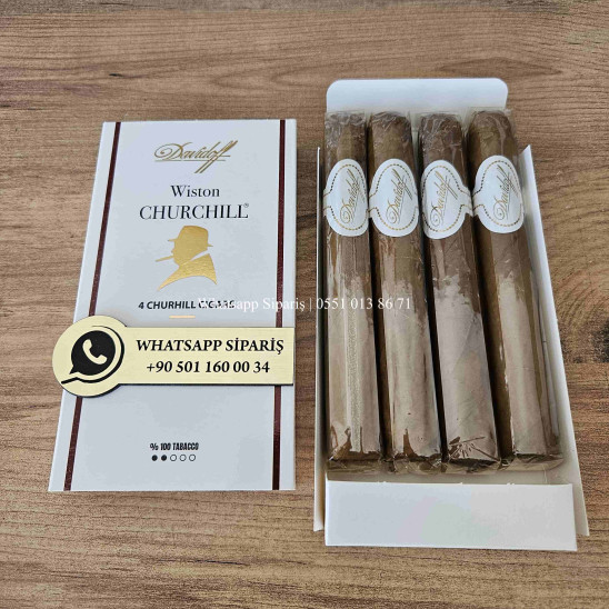 Davidoff Wiston Churchill 4'lü Puro Paket