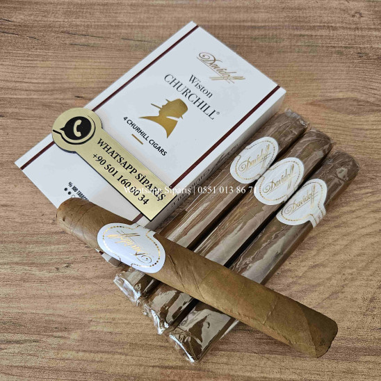 Davidoff Wiston Churchill 4'lü Puro Paket