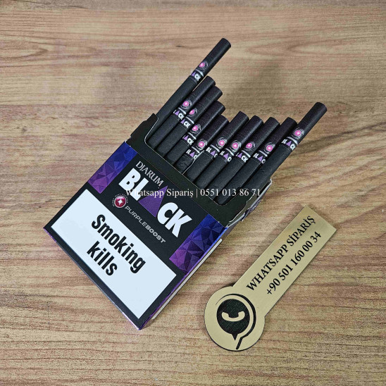 Djarum Black Purpleboost Kiraz Karanfil Sigara x10 Paket