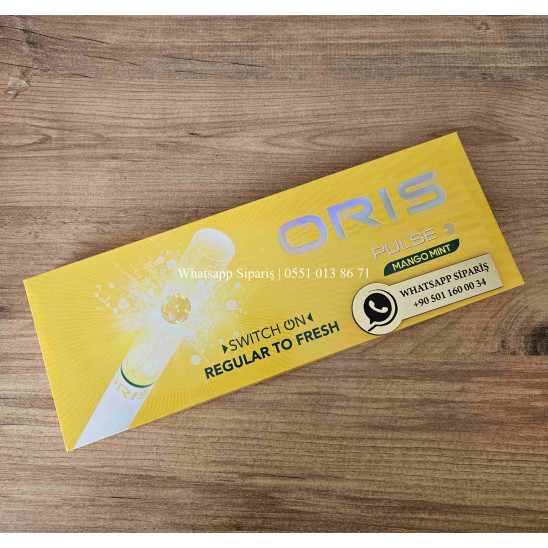Oris Pulse Mango Mint Süperslims Sigara (Mango Aromalı) x10 Paket