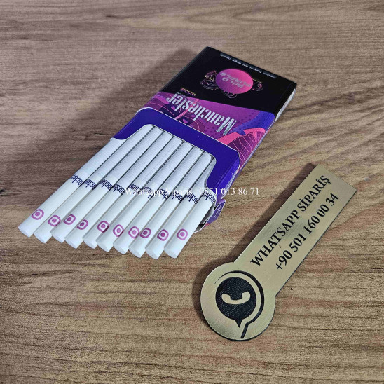 Manchester Nano Wild Purple Slim Sigara (Böğürtlen Aromalı) x10 Paket