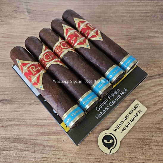 Cuban Parejo Habano Oscuro No4 - 5'li Puro Paket