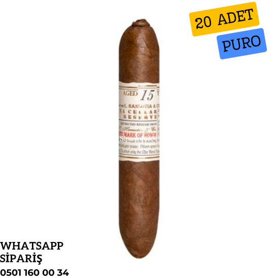 Gurkha Cellar Reserve 15 Year Solara Double Robusto 20'li Puro Paket