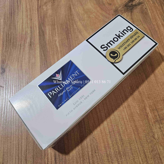 Parliament Night Blue Uzun Sigara x10 Paket