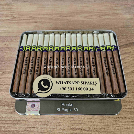 Rocks Short ST Purple (Yaban Mersini) Aroma Puro 50'li Adet