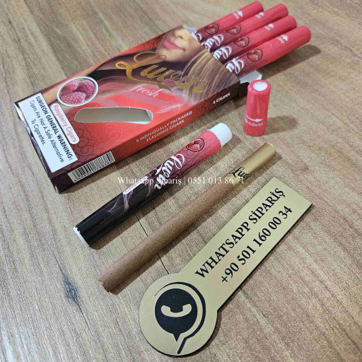 Luvin Fresh Raspberry Ahududu Aromalı Sigarillo 5's Paket