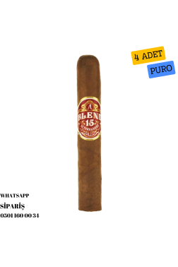 AJ Fernandez Blend 15 Robusto 4'lü Puro Paket