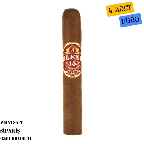 AJ Fernandez Blend 15 Robusto 4'lü Puro Paket