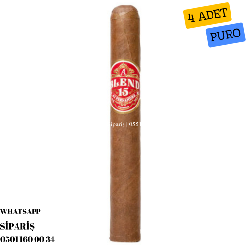 AJ Fernandez Blend 15 Toro 4'lü Puro Paket