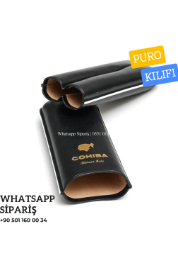 Cohiba 2 Puro 58 Ring Deri Puro Kılıfı Cohiba 2 Puro 58 Ring Deri Puro Kılıfı