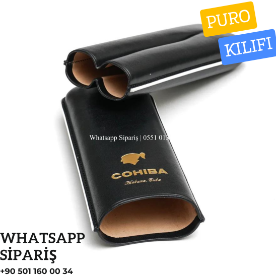Cohiba 2 Puro 58 Ring Deri Puro Kılıfı