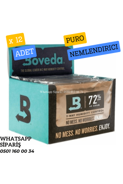 Boveda 72 60g Puro Kutusu Humidor Nemlendirici x12 Adet