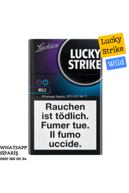 Lucky Strike Wild Sigara - Böğürtlen ve Mentol Aromalı x10 Paket