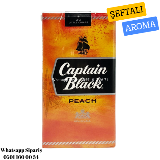 Captain Black Şeftali ( Peach ) Sigara x10 Paket