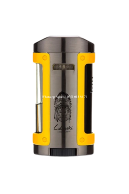 Lubinski 4lü Torch Sarı Puro Çakmağı