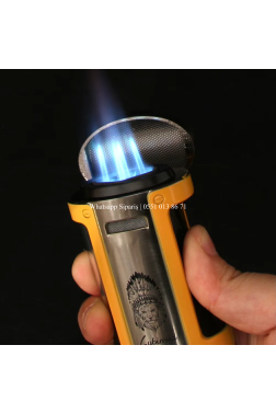 Lubinski 4lü Torch Sarı Puro Çakmağı