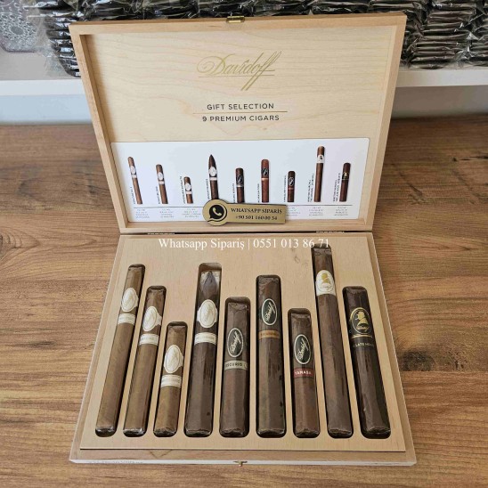 Davidoff Premium Selection Sampler 9'lu Puro Kutu