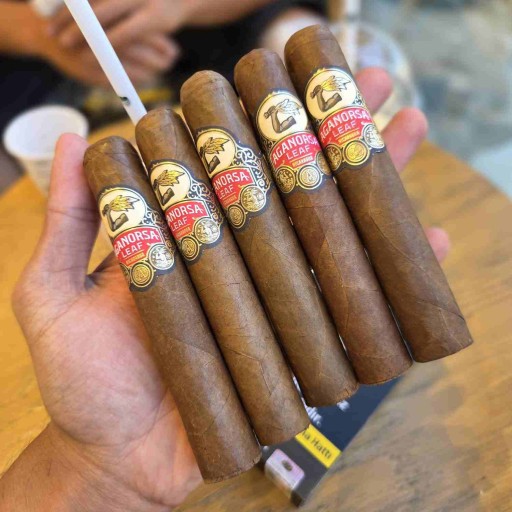 Aganorsa Leaf Sleaf Robusto 554 - 5'li Puro Paket