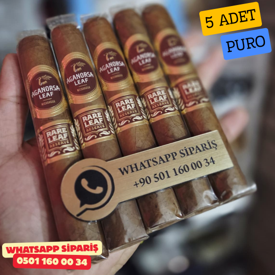 Aganorsa Leaf Rleaf Robusto 552 - 5'li Puro Paket