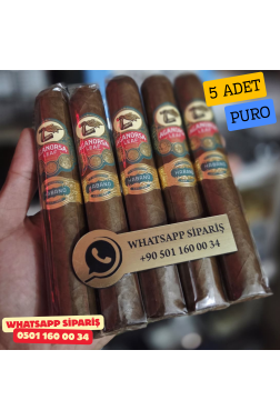 Aganorsa Leaf Habano Grantoro 658 - 5'li Puro Paket