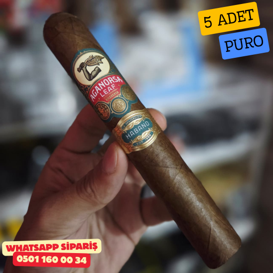 Aganorsa Leaf Habano Grantoro 658 - 5'li Puro Paket