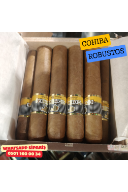Cohiba Robustos Puro – %100 ORİJİNAL KÜBA