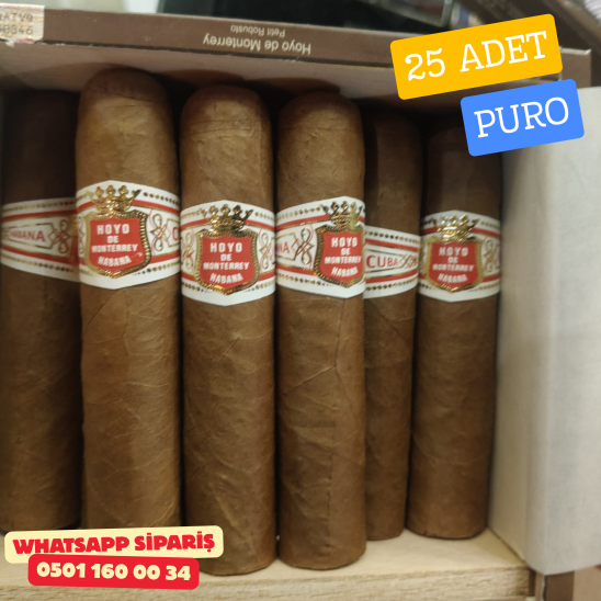 Hoyo de Monterrey Petit Robustos Puro – %100 ORİJİNAL KÜBA