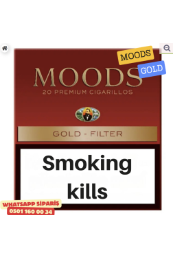 Moods Gold-Fılter 20's Premium Cigarillos