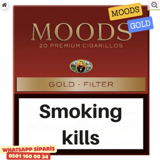 Moods Gold-Fılter 20's Premium Cigarillos