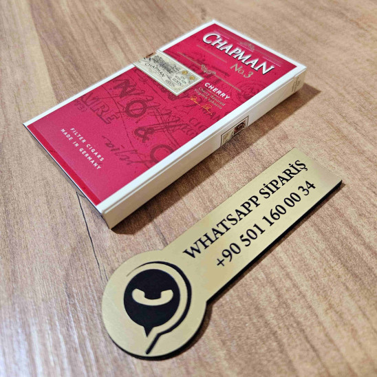 Chapman Cherry Tatlı Süper Slim Kiraz Aromalı Sigara x10 Paket