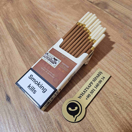 Chapman Coffee Tatlı Süper Slim Kahve Aromalı Sigara x10 Paket