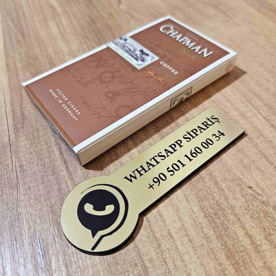 Chapman Coffee Tatlı Süper Slim Kahve Aromalı Sigara x10 Paket